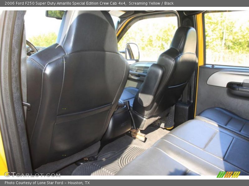 Screaming Yellow / Black 2006 Ford F250 Super Duty Amarillo Special Edition Crew Cab 4x4