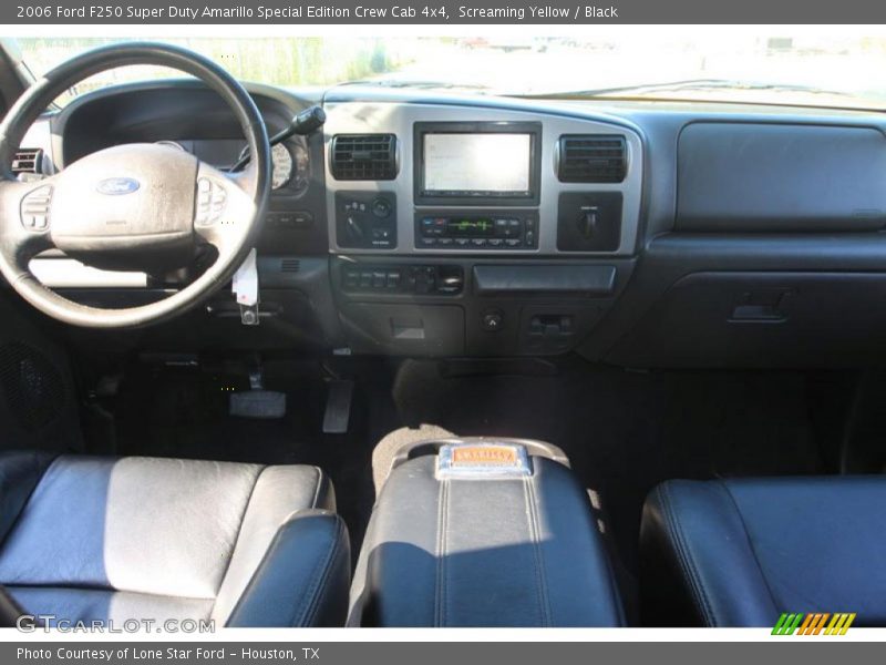 Screaming Yellow / Black 2006 Ford F250 Super Duty Amarillo Special Edition Crew Cab 4x4