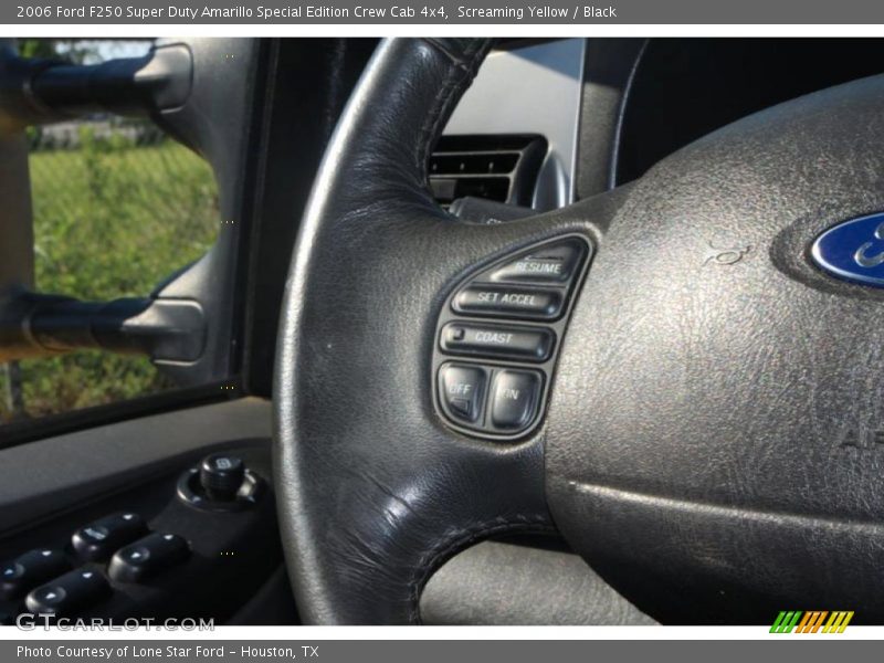 Screaming Yellow / Black 2006 Ford F250 Super Duty Amarillo Special Edition Crew Cab 4x4