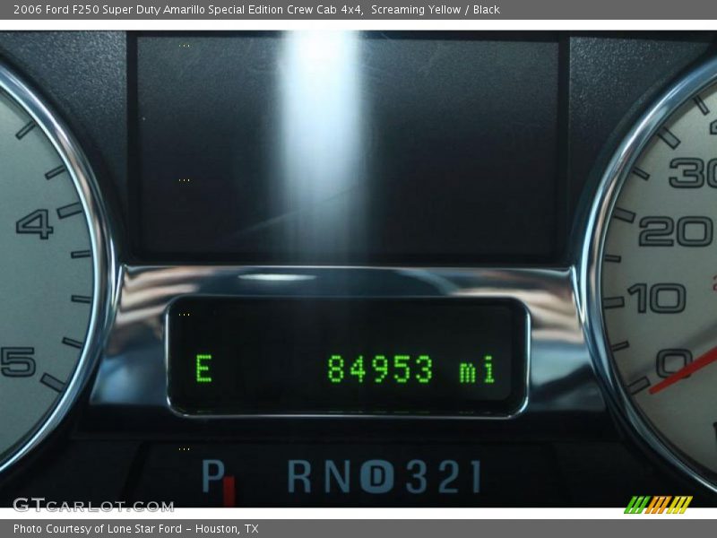 Screaming Yellow / Black 2006 Ford F250 Super Duty Amarillo Special Edition Crew Cab 4x4