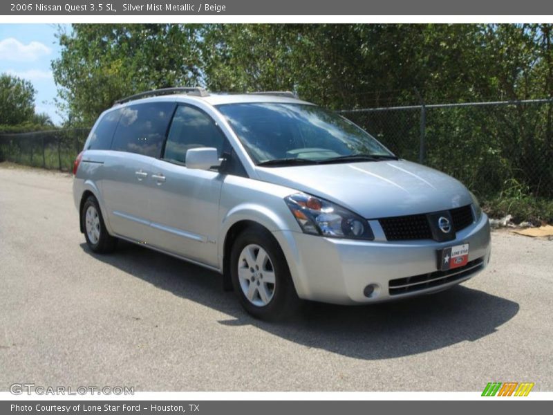 Silver Mist Metallic / Beige 2006 Nissan Quest 3.5 SL