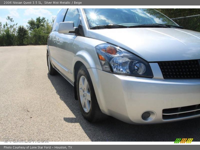 Silver Mist Metallic / Beige 2006 Nissan Quest 3.5 SL