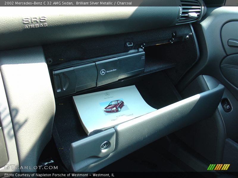 Brilliant Silver Metallic / Charcoal 2002 Mercedes-Benz C 32 AMG Sedan