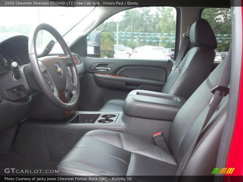 Victory Red / Ebony 2009 Chevrolet Silverado 2500HD LTZ Crew Cab 4x4