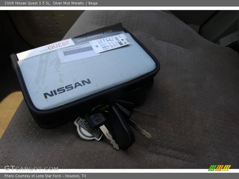 Silver Mist Metallic / Beige 2006 Nissan Quest 3.5 SL