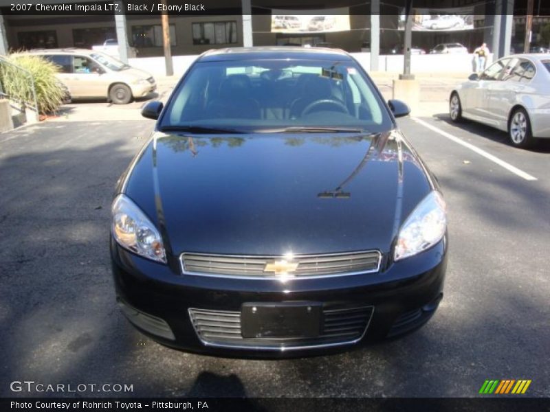 Black / Ebony Black 2007 Chevrolet Impala LTZ