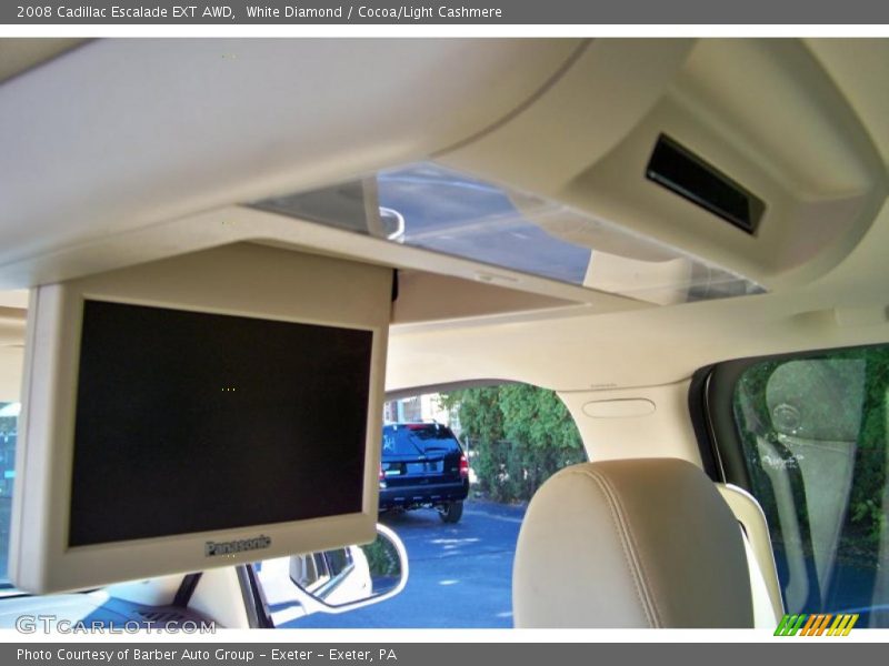 White Diamond / Cocoa/Light Cashmere 2008 Cadillac Escalade EXT AWD