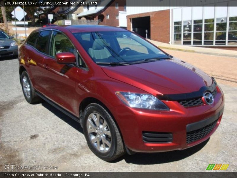 Copper Red Mica / Sand 2008 Mazda CX-7 Touring
