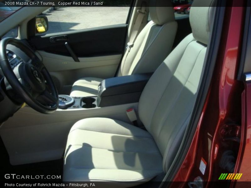 Copper Red Mica / Sand 2008 Mazda CX-7 Touring