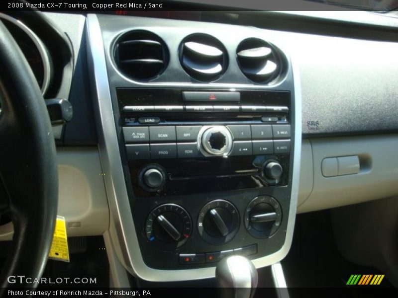 Copper Red Mica / Sand 2008 Mazda CX-7 Touring