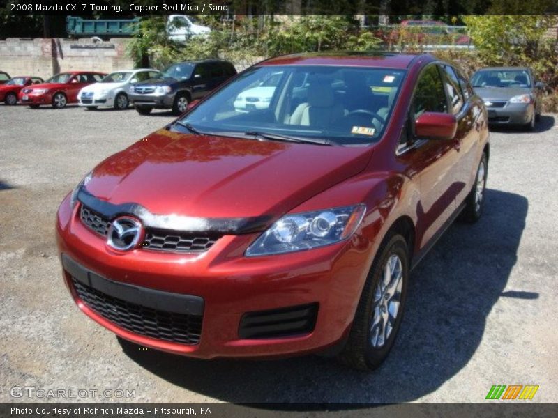 Copper Red Mica / Sand 2008 Mazda CX-7 Touring