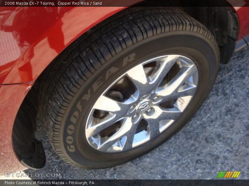 Copper Red Mica / Sand 2008 Mazda CX-7 Touring