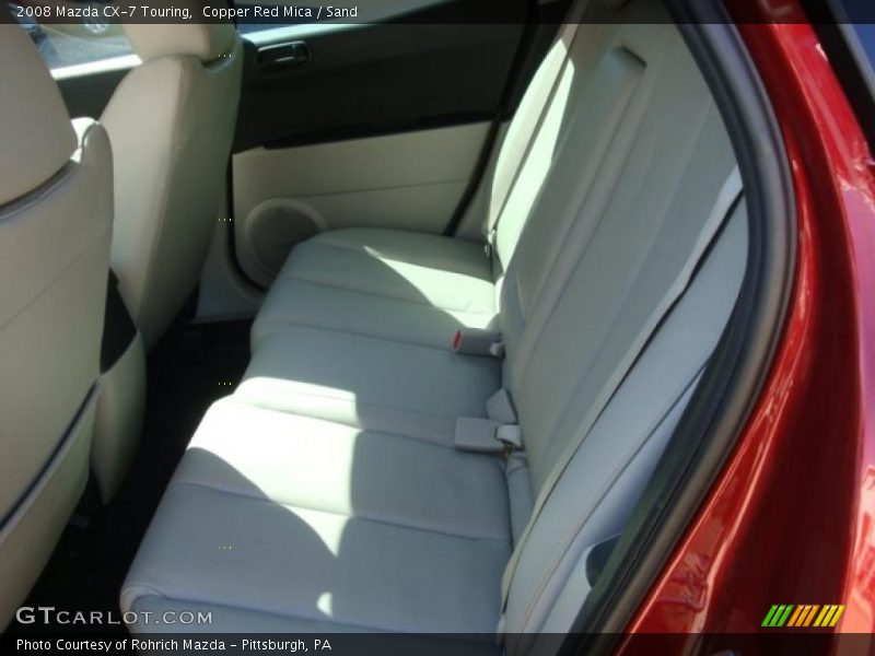 Copper Red Mica / Sand 2008 Mazda CX-7 Touring