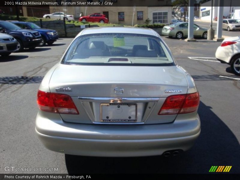 Platinum Silver Metallic / Gray 2001 Mazda Millenia Premium