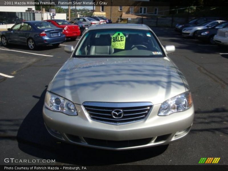 Platinum Silver Metallic / Gray 2001 Mazda Millenia Premium