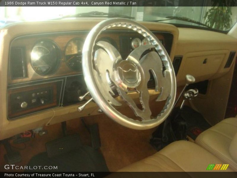 Canyon Red Metallic / Tan 1986 Dodge Ram Truck W150 Regular Cab 4x4