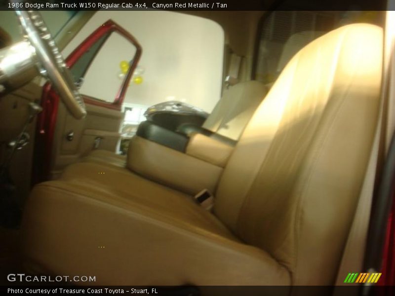 Canyon Red Metallic / Tan 1986 Dodge Ram Truck W150 Regular Cab 4x4