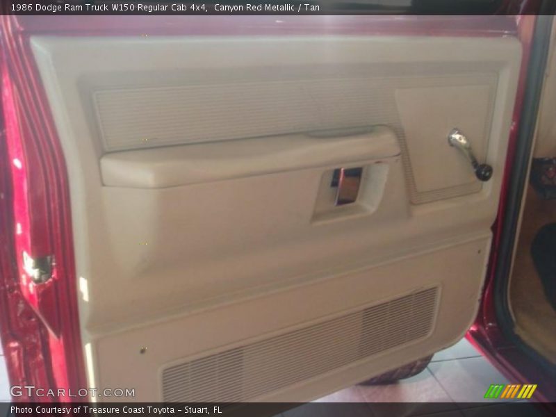 Canyon Red Metallic / Tan 1986 Dodge Ram Truck W150 Regular Cab 4x4