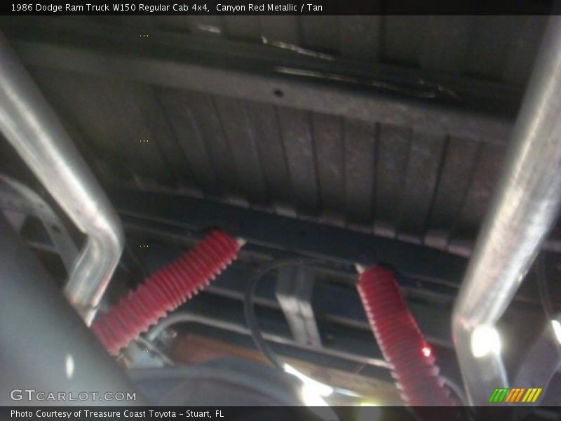 Canyon Red Metallic / Tan 1986 Dodge Ram Truck W150 Regular Cab 4x4