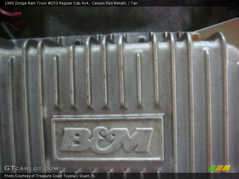 Canyon Red Metallic / Tan 1986 Dodge Ram Truck W150 Regular Cab 4x4