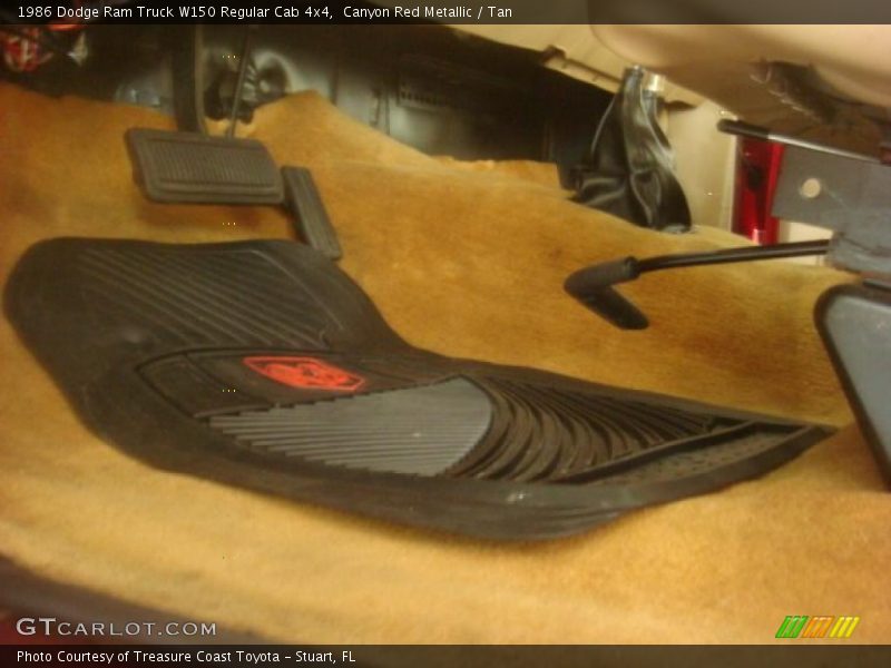 Canyon Red Metallic / Tan 1986 Dodge Ram Truck W150 Regular Cab 4x4