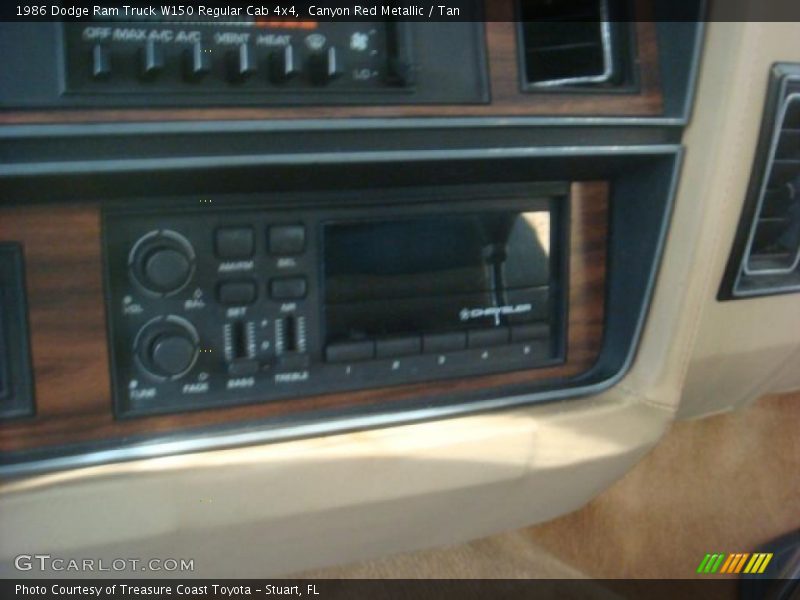 Canyon Red Metallic / Tan 1986 Dodge Ram Truck W150 Regular Cab 4x4