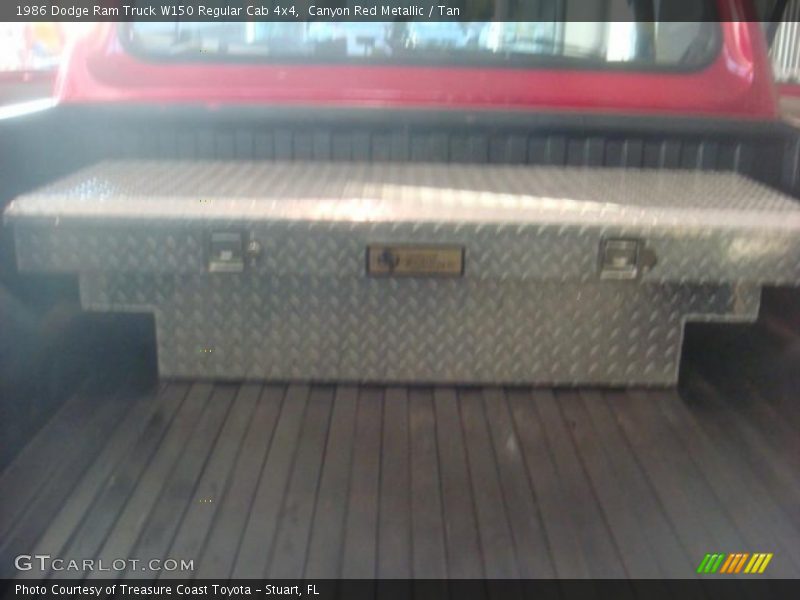 Canyon Red Metallic / Tan 1986 Dodge Ram Truck W150 Regular Cab 4x4