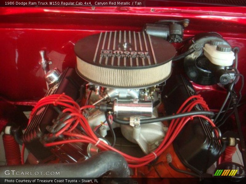 Canyon Red Metallic / Tan 1986 Dodge Ram Truck W150 Regular Cab 4x4