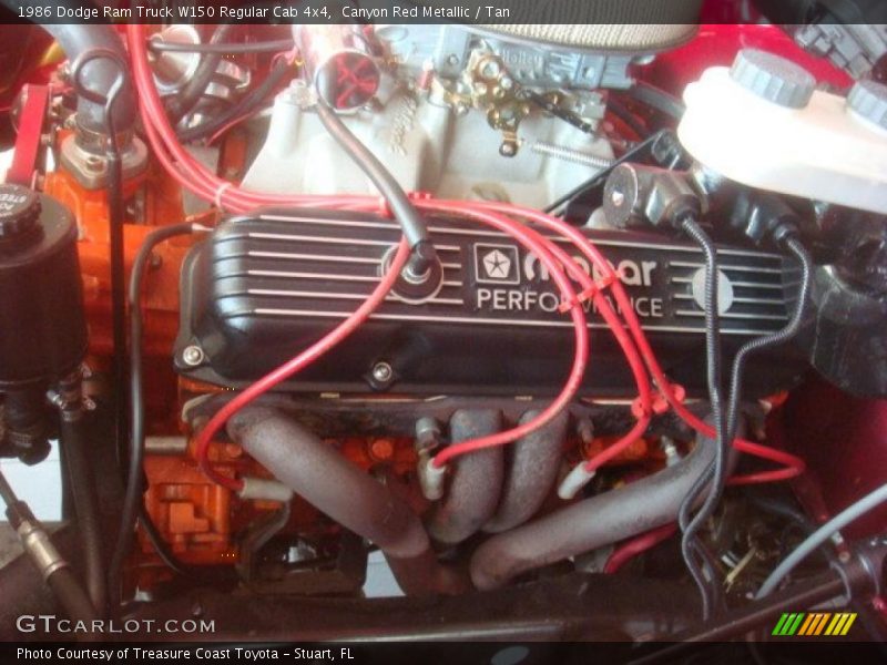 Canyon Red Metallic / Tan 1986 Dodge Ram Truck W150 Regular Cab 4x4