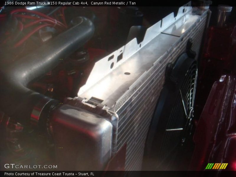 Canyon Red Metallic / Tan 1986 Dodge Ram Truck W150 Regular Cab 4x4