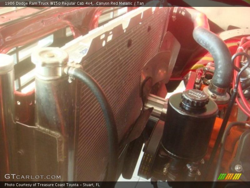 Canyon Red Metallic / Tan 1986 Dodge Ram Truck W150 Regular Cab 4x4