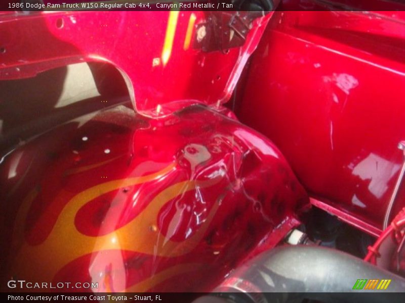 Canyon Red Metallic / Tan 1986 Dodge Ram Truck W150 Regular Cab 4x4