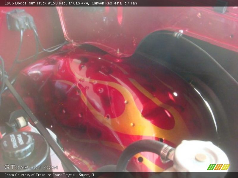Canyon Red Metallic / Tan 1986 Dodge Ram Truck W150 Regular Cab 4x4