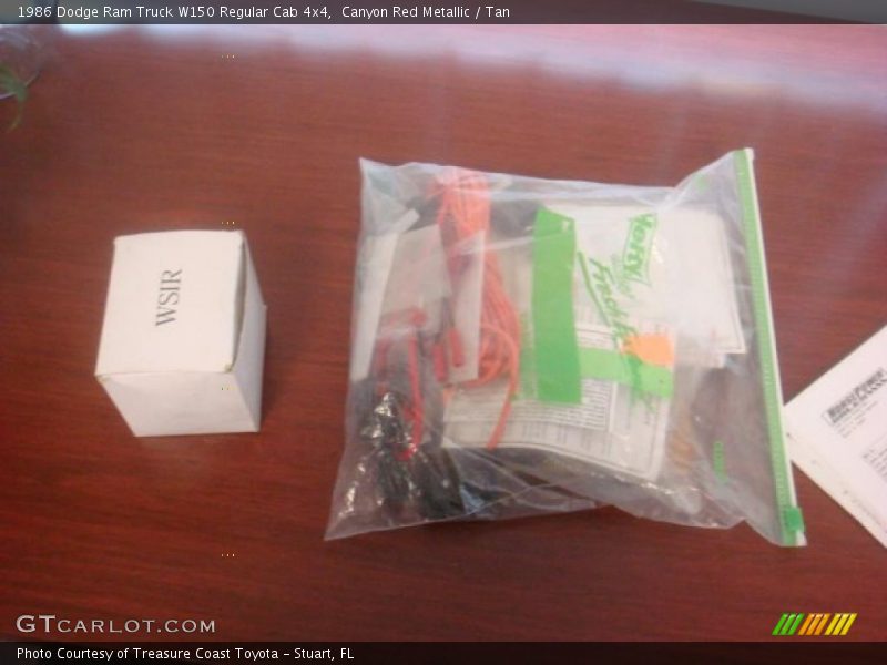Canyon Red Metallic / Tan 1986 Dodge Ram Truck W150 Regular Cab 4x4