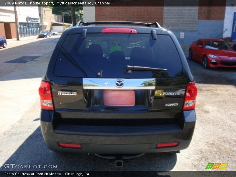 Mystic Black Metallic / Charcoal 2009 Mazda Tribute s Sport