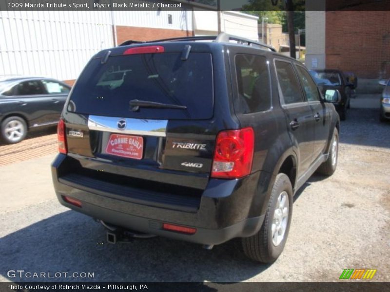 Mystic Black Metallic / Charcoal 2009 Mazda Tribute s Sport