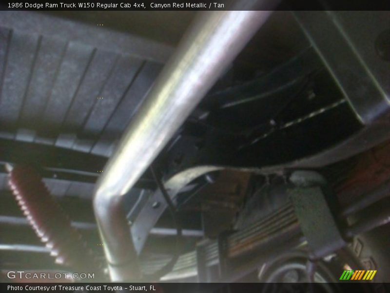 Canyon Red Metallic / Tan 1986 Dodge Ram Truck W150 Regular Cab 4x4