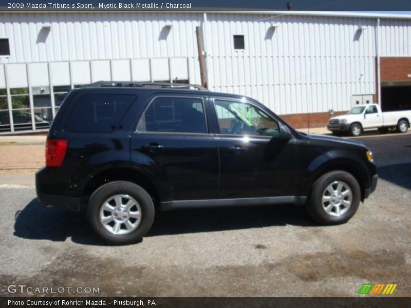 Mystic Black Metallic / Charcoal 2009 Mazda Tribute s Sport