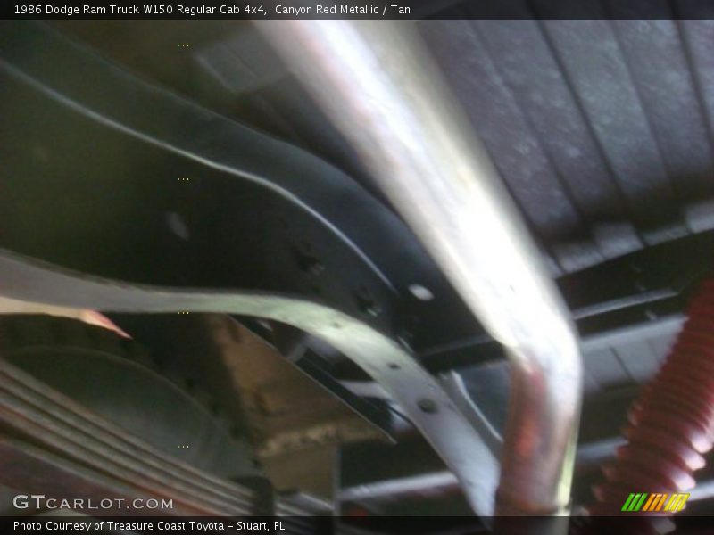 Canyon Red Metallic / Tan 1986 Dodge Ram Truck W150 Regular Cab 4x4