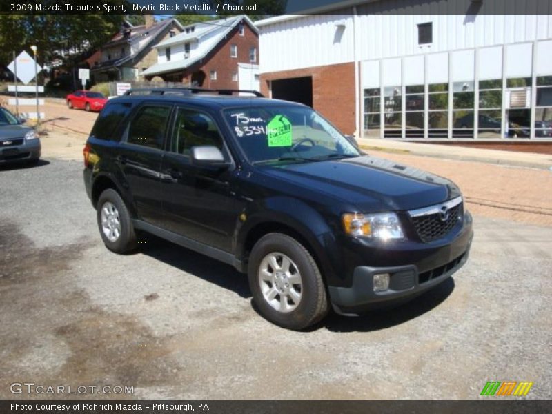 Mystic Black Metallic / Charcoal 2009 Mazda Tribute s Sport