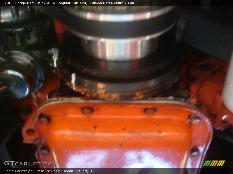 Canyon Red Metallic / Tan 1986 Dodge Ram Truck W150 Regular Cab 4x4