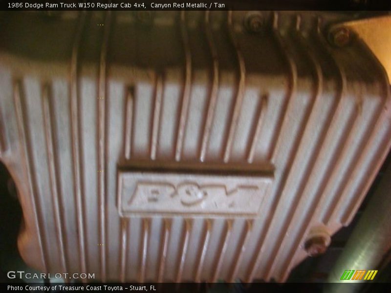 Canyon Red Metallic / Tan 1986 Dodge Ram Truck W150 Regular Cab 4x4