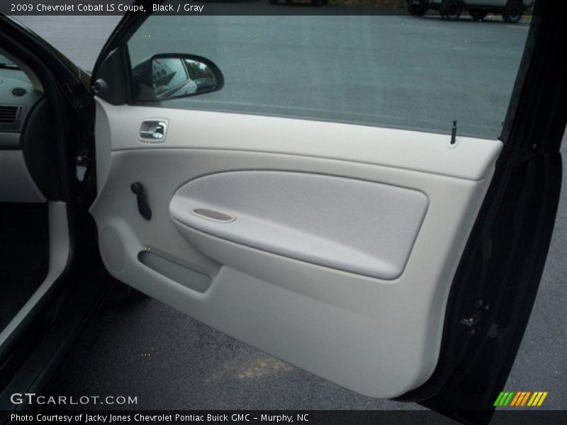 Black / Gray 2009 Chevrolet Cobalt LS Coupe