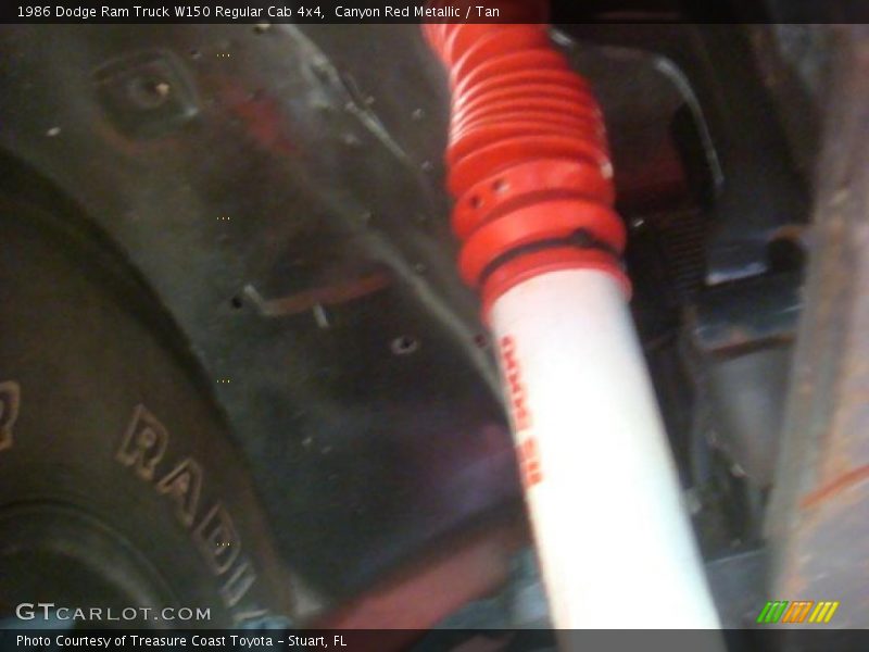 Canyon Red Metallic / Tan 1986 Dodge Ram Truck W150 Regular Cab 4x4