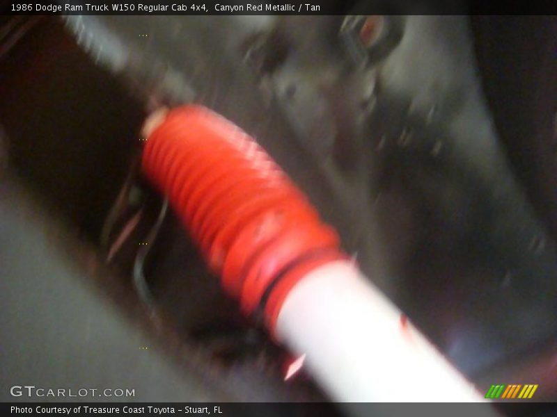 Canyon Red Metallic / Tan 1986 Dodge Ram Truck W150 Regular Cab 4x4