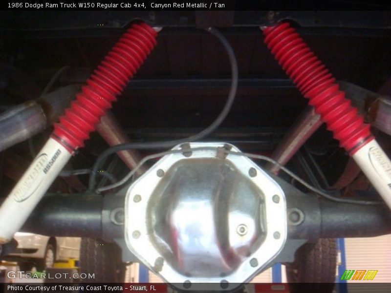 Canyon Red Metallic / Tan 1986 Dodge Ram Truck W150 Regular Cab 4x4