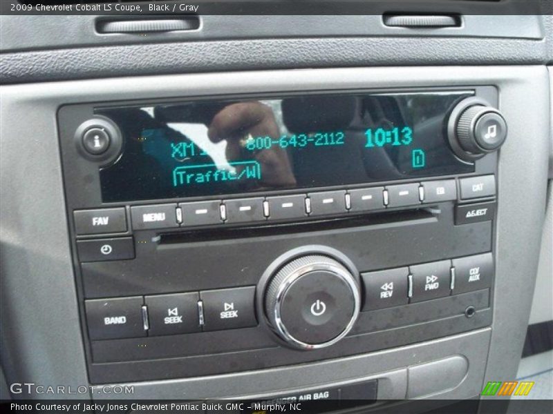 Black / Gray 2009 Chevrolet Cobalt LS Coupe