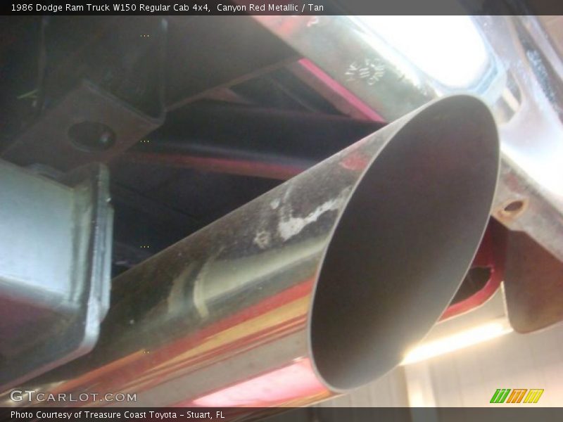 Canyon Red Metallic / Tan 1986 Dodge Ram Truck W150 Regular Cab 4x4
