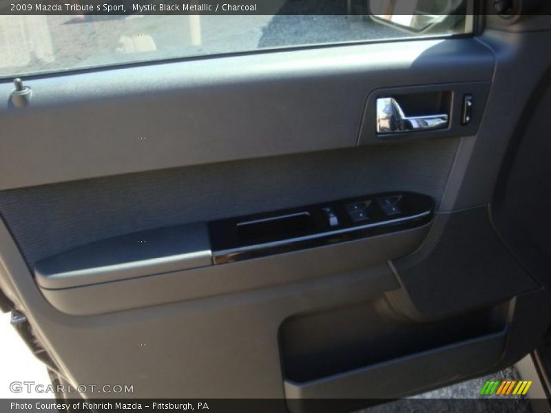 Mystic Black Metallic / Charcoal 2009 Mazda Tribute s Sport