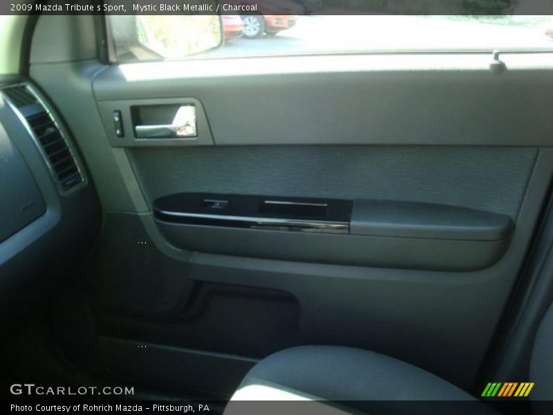 Mystic Black Metallic / Charcoal 2009 Mazda Tribute s Sport